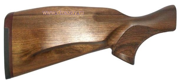 Приклад с амортизатором и подщечником МР-153 (MP 153) Монте-Карло орех для ЛЕВШЕЙ Ижевск (Л)